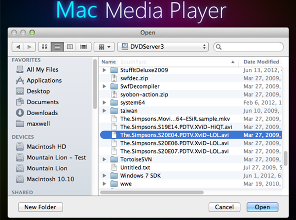 media player for avi and mkv files mac